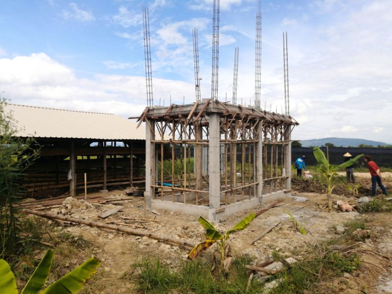 Construction of water tower 2019 (1) foundation to build farm house in 2019