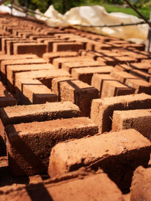clay bricks sun dried