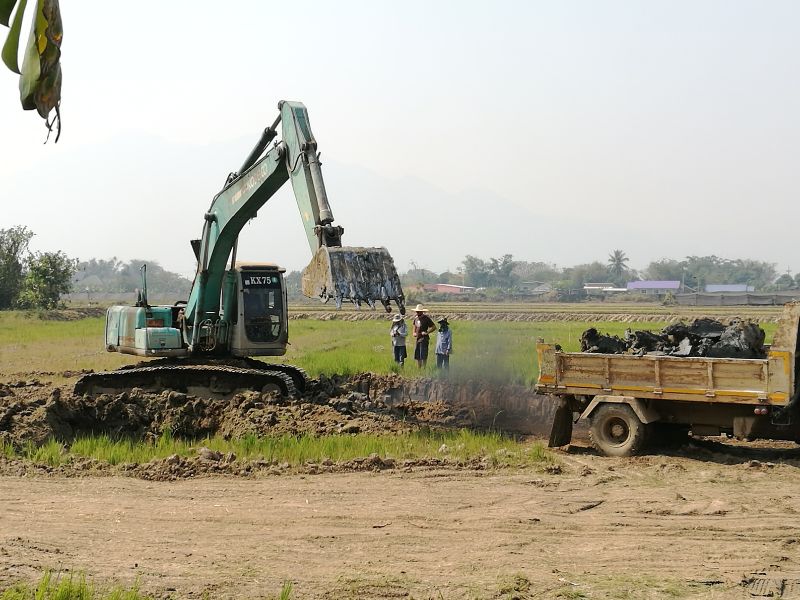first steps_earthworks 2019 (3) beginning of farm house construction in 2019